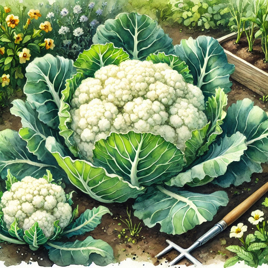 Snowball Cauliflower 113 Le Jardin du Gourmet