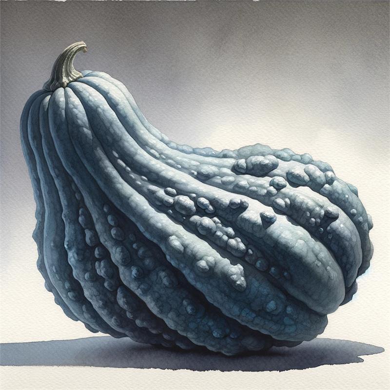 Blue Hubbard Squash #140